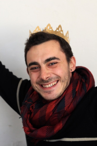 Mathieu is crowned king Mathieu is crowned king