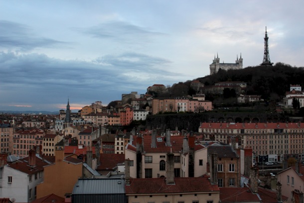 Basilica of Notre-Dame de Fourvière in Lyon, France Basilica of Notre-Dame de Fourvière in Lyon, France