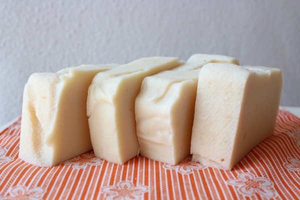 Traditional homemade Castile soap, dried and cured and ready for use. Traditional homemade Castile soap, dried and cured and ready for use.