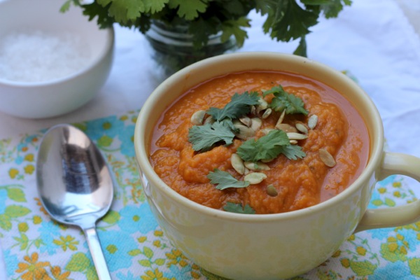 Protein-packed pumpkin and sweet potato soup Protein-packed pumpkin and sweet potato soup