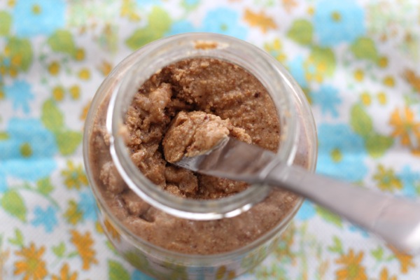 ABC nut butter made with almonds, Brasil nuts and cashews