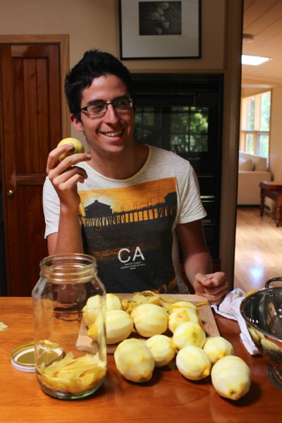 Carmelo, the Italian who taught us how to make limoncello
