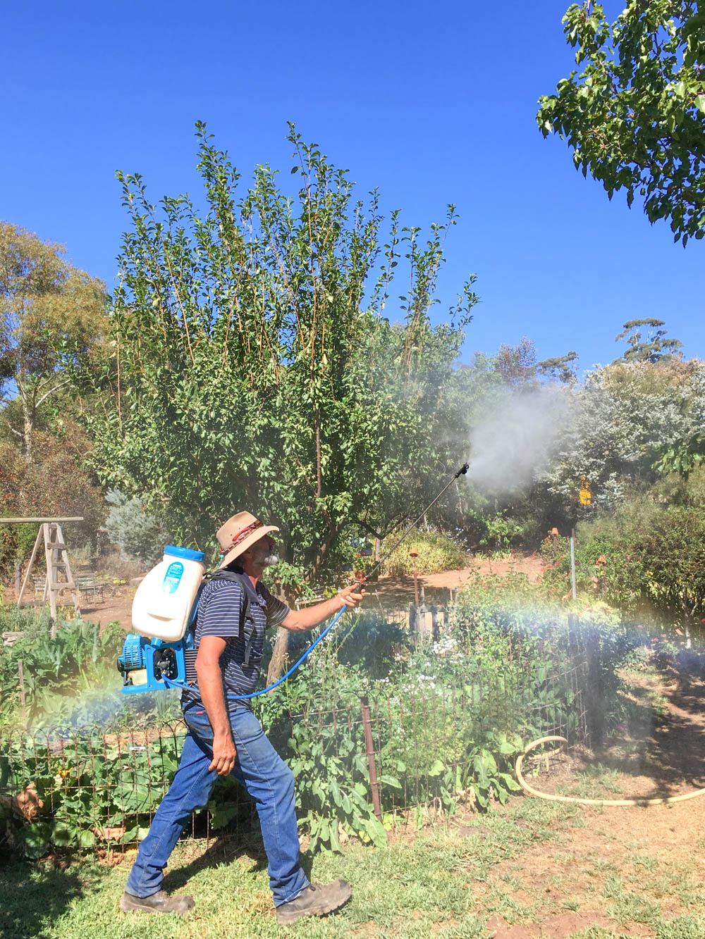 Brian at Jembella Farm.