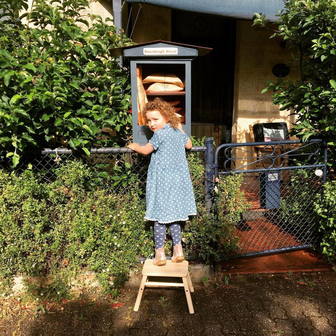 Ada St Sourdough roadside stall example