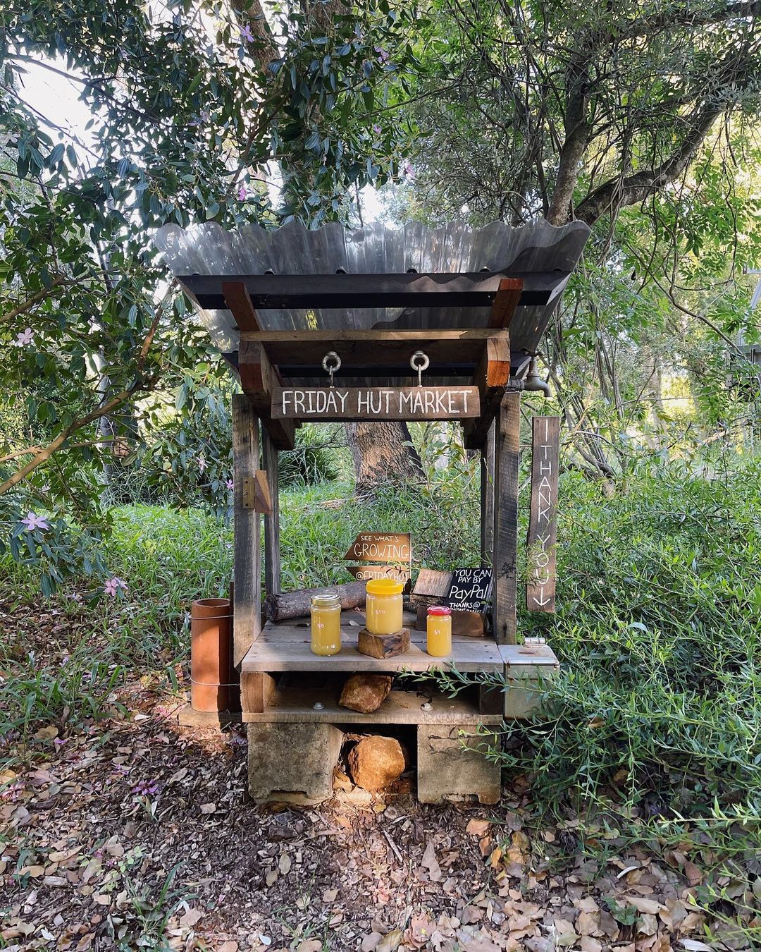 Friday Hut Market roadside stall example