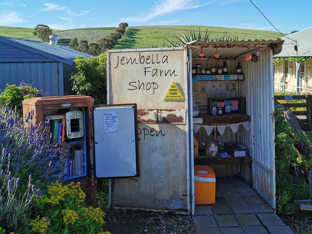 Jembella Farm roadside stall example