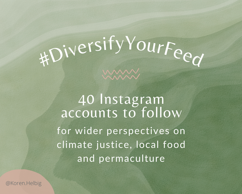 Diversify your Instagram feed